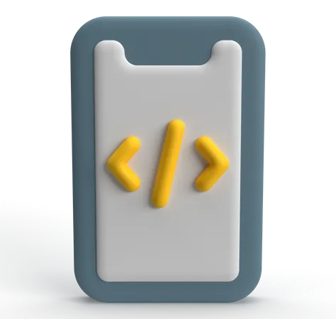 Mobile Entwicklung  3D Icon