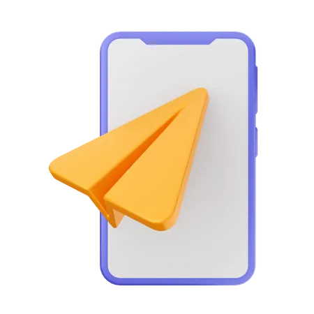 Envoi mobile  3D Icon