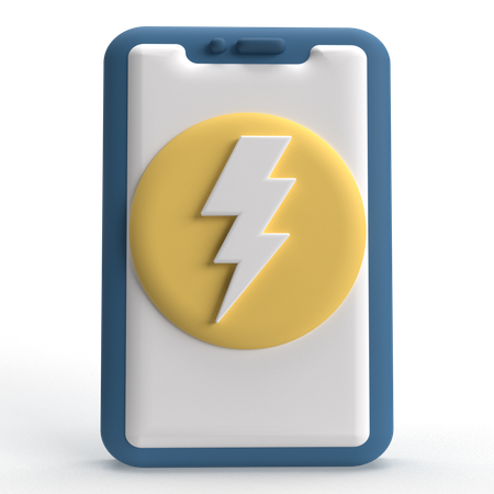 Mobile Flash  3D Icon