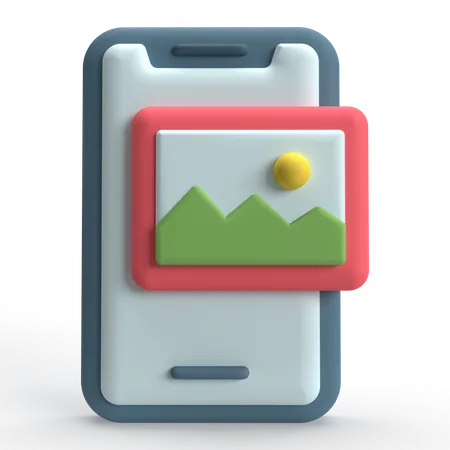 Mobile Galerie  3D Icon