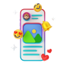 mobile gallery emoji 3d