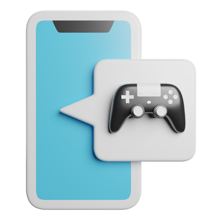 Mobile Game  3D Icon