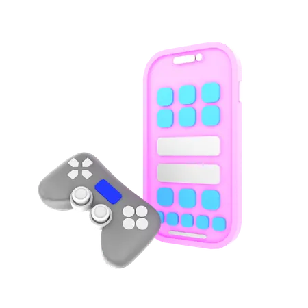 Mobile Game  3D Icon