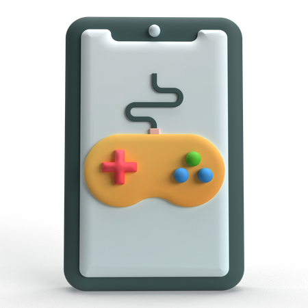Mobile Game  3D Icon