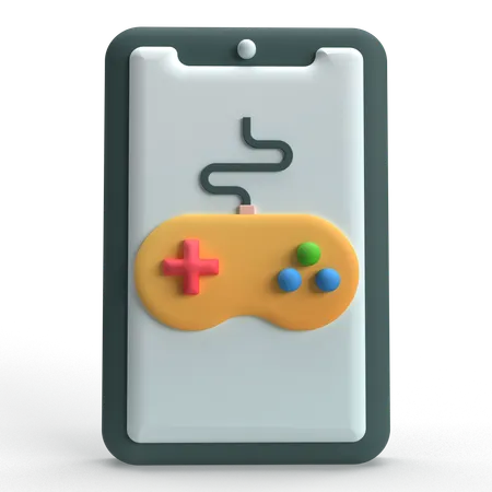 Mobile Game  3D Icon