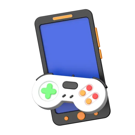 Mobile Game  3D Icon