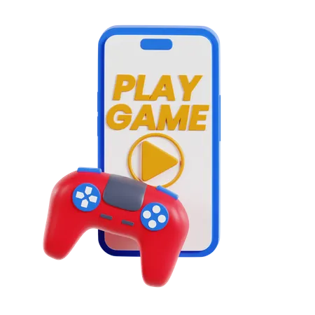 Mobile Game  3D Icon