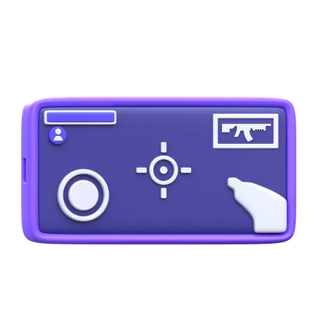 Mobile Gaming 3 D Esports Icon 3D Icon