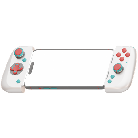 Mobile Gaming Controller  3D Icon