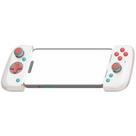 Mobile Gaming Controller  3D Icon