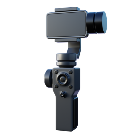 Mobile Gimbal Stabilization  3D Icon