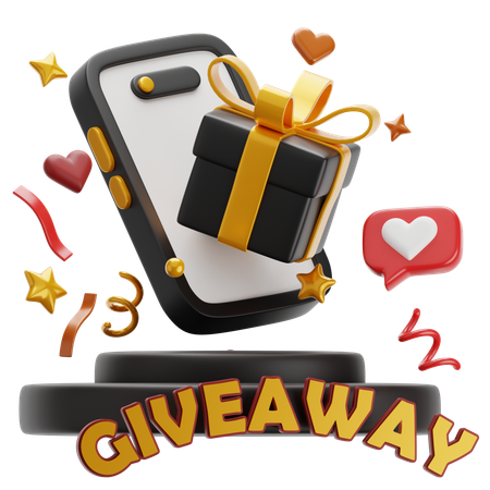 Mobile Giveaway  3D Icon