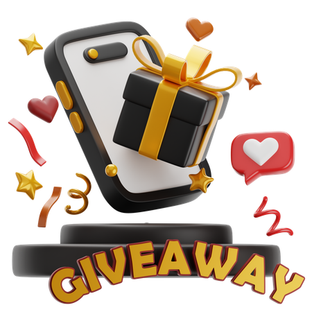 Mobile Giveaway  3D Icon