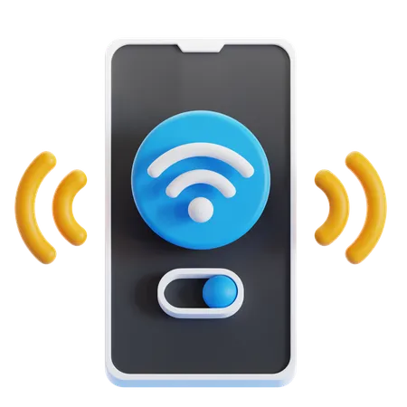 Mobile Hotspot  3D Icon