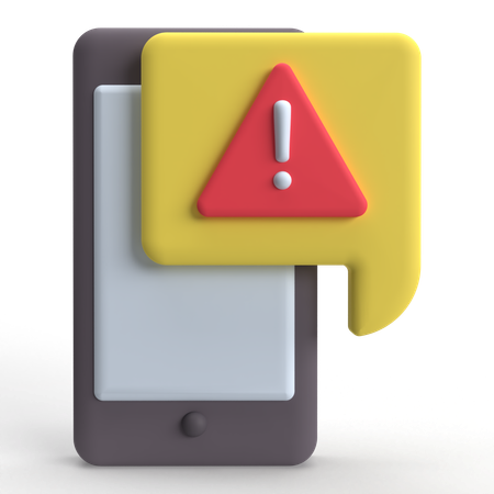 Mobile Info  3D Icon