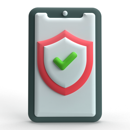 Mobile Insurance  3D Icon
