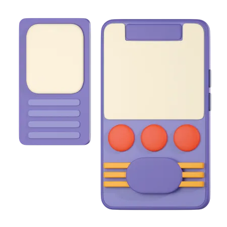 Mobile Interface  3D Icon