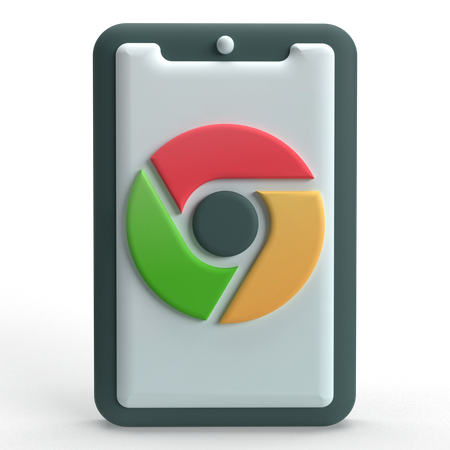 Mobile Internet  3D Icon