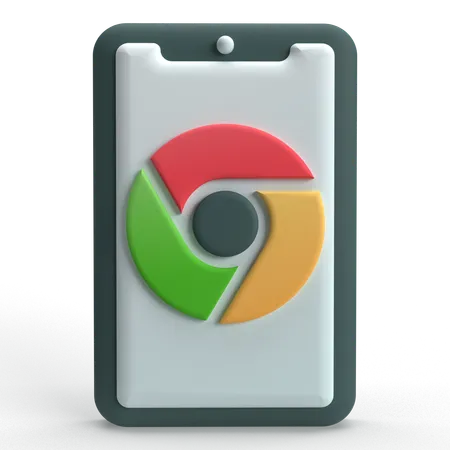 Mobile Internet  3D Icon