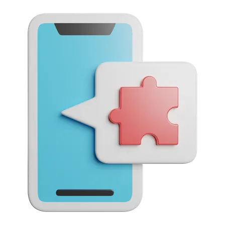 Mobile Jigsaw  3D Icon