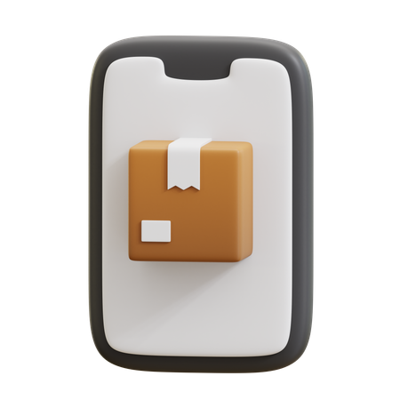 Mobile Lieferung  3D Icon