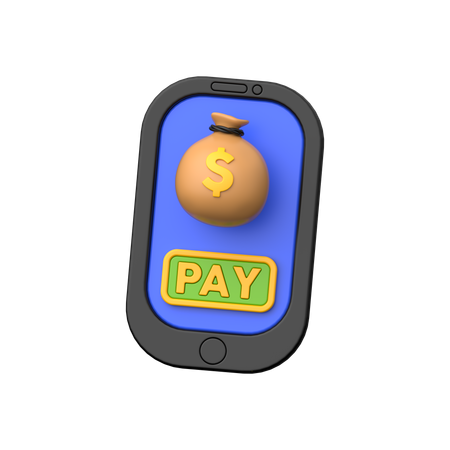 Mobile Pay  3D Icon