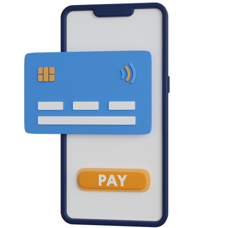 Mobile Pay  3D Icon