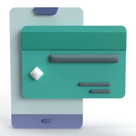 Mobile Pay  3D Icon