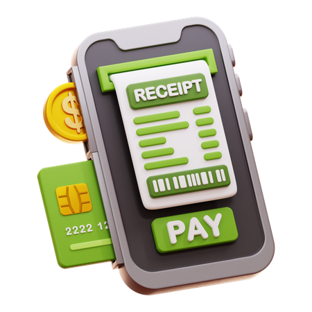 MOBILE PAYMENT  3D Icon