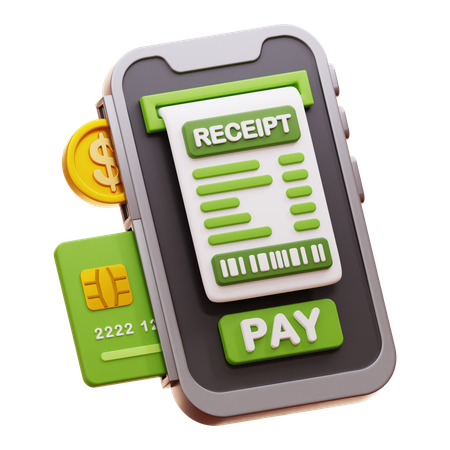 MOBILE PAYMENT  3D Icon