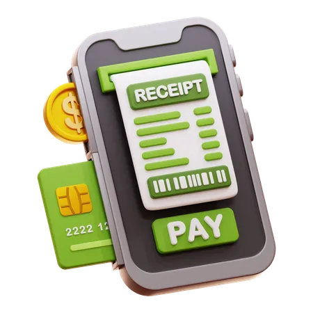 MOBILE PAYMENT  3D Icon