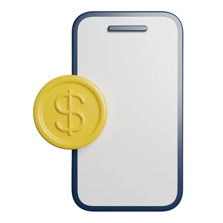 Mobile Payment Method 3D Icon
