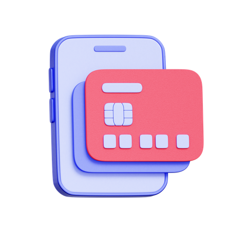 Mobile Payment  3D Icon
