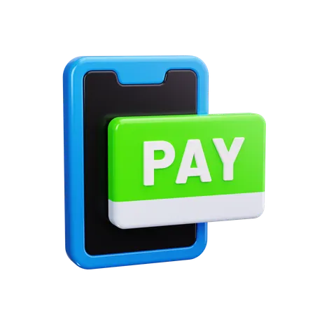 Mobile Payment  3D Icon