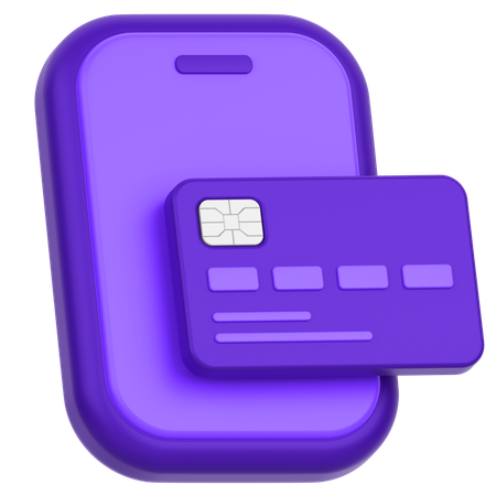 Mobile Payment  3D Icon