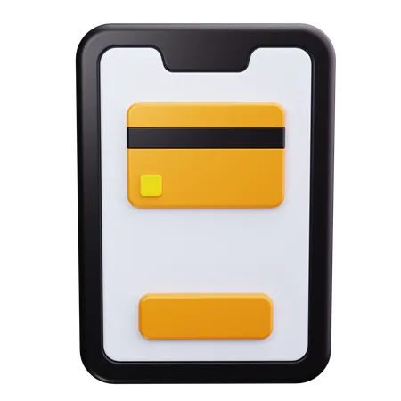 Mobile Payment  3D Icon