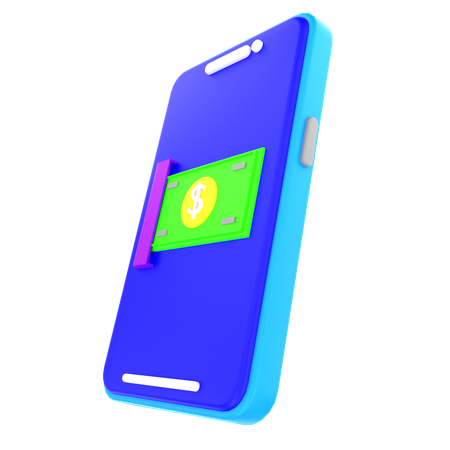 Mobile Payment  3D Icon