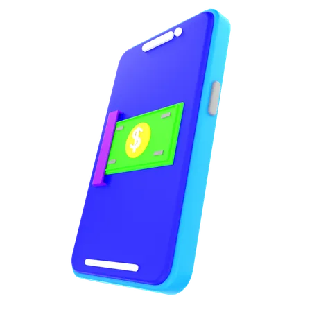 Mobile Payment  3D Icon