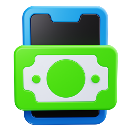 Mobile Payment  3D Icon