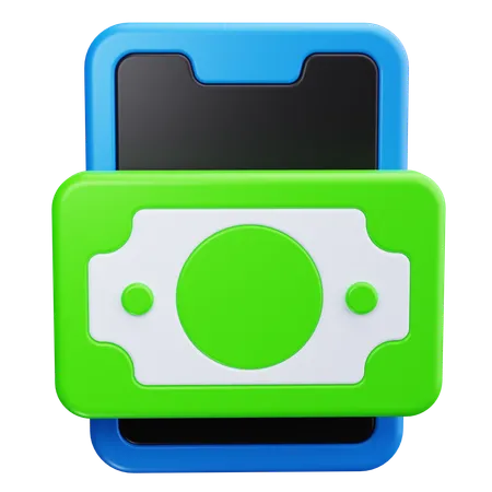 Mobile Payment  3D Icon