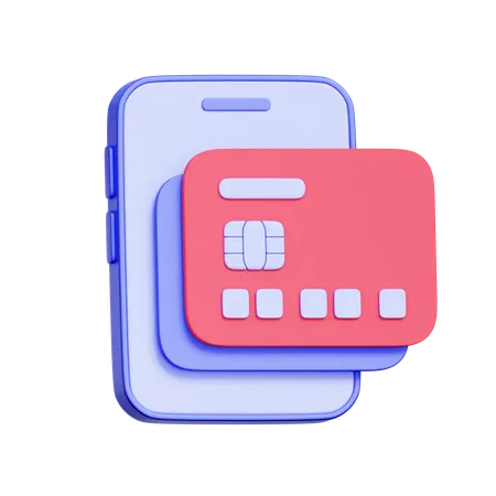 Mobile Payment  3D Icon