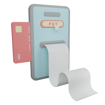 Mobile Payment  3D Icon