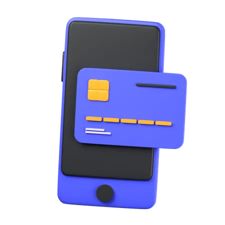 Mobile Payment  3D Icon