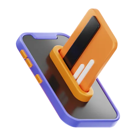 Mobile Payment  3D Icon