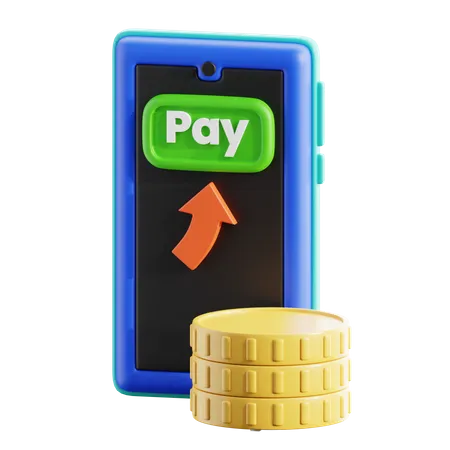 Mobile Payment  3D Icon