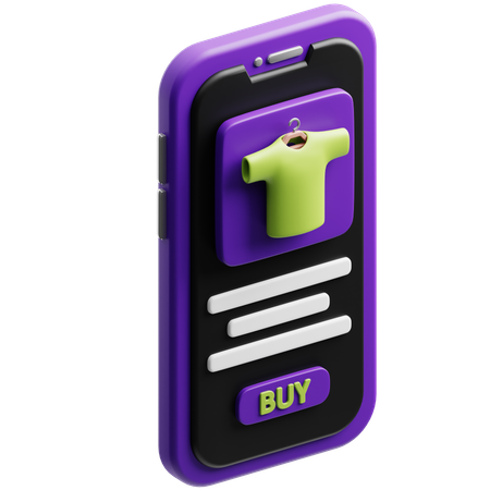 Mobile Payment  3D Icon