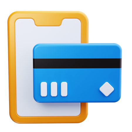 Mobile Payment  3D Icon