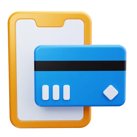 Mobile Payment  3D Icon