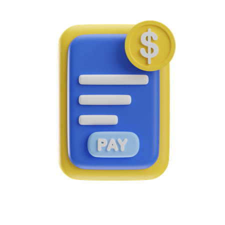 Mobile Payment  3D Icon