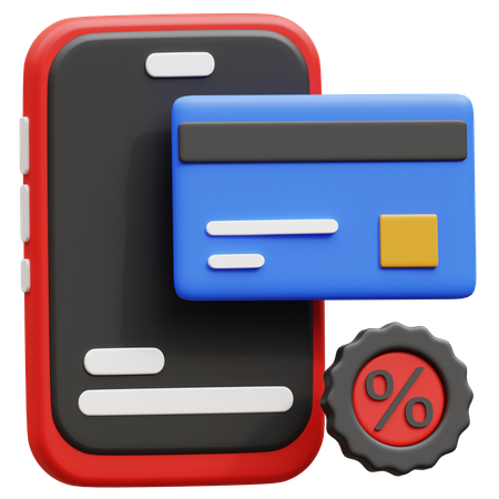 Mobile Payment  3D Icon